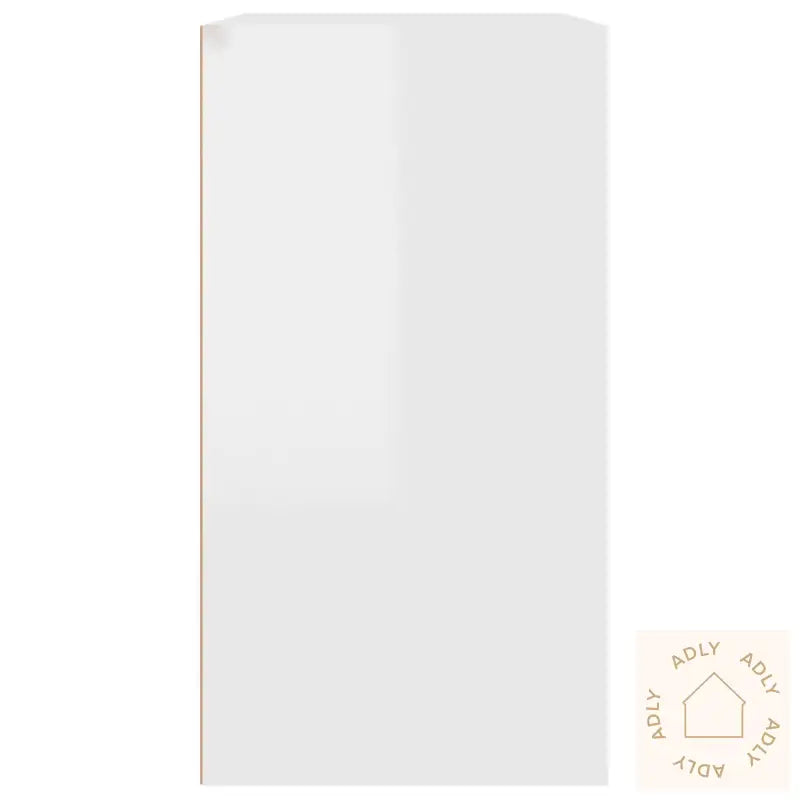 Sminkeskap Høyglans Hvit 80X40X75 Cm Konstruert Tre