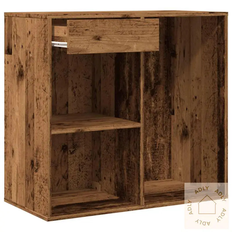 Sminkeskap Gammelt Tre 80X40X75 Cm Konstruert Tre