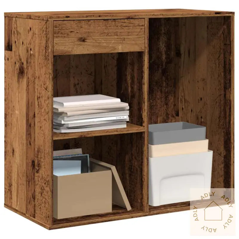 Sminkeskap Gammelt Tre 80X40X75 Cm Konstruert Tre