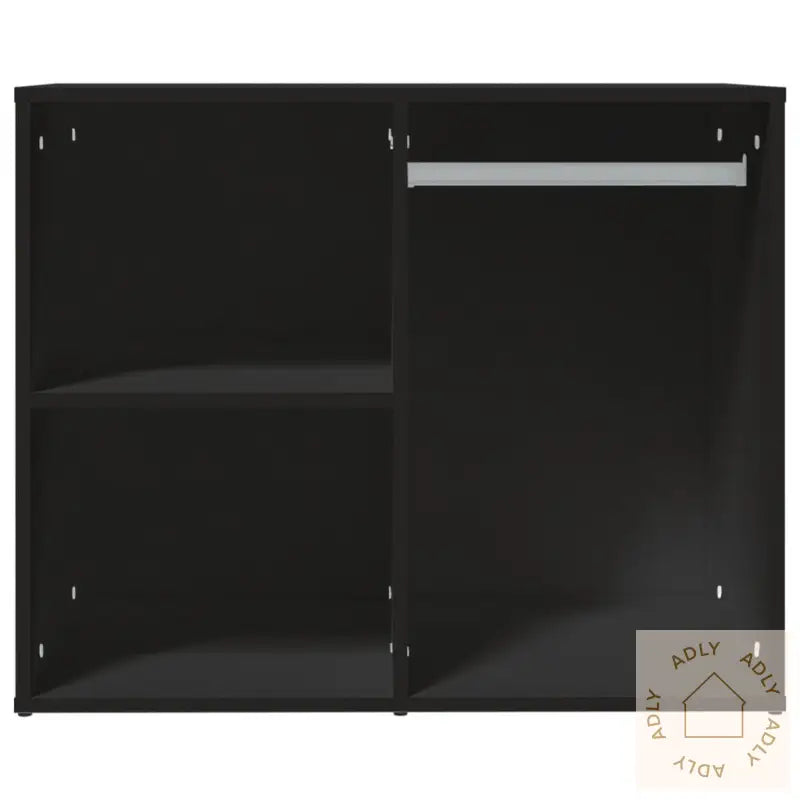 Sminkeskap Svart 80X40X65 Cm Konstruert Tre