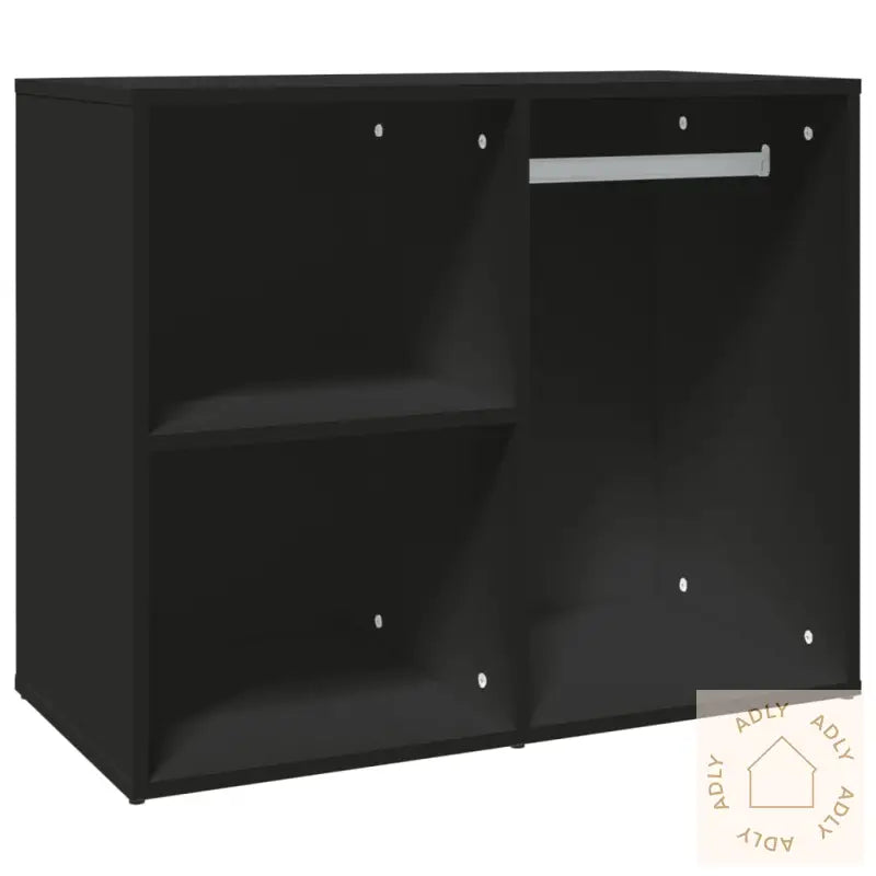 Sminkeskap Svart 80X40X65 Cm Konstruert Tre