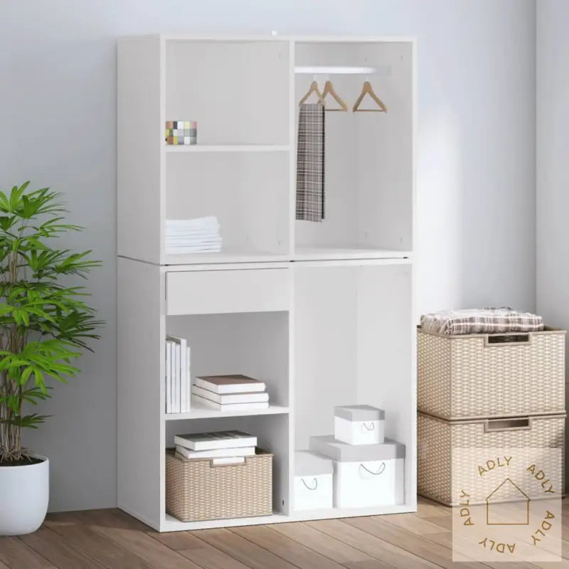 Sminkeskap Hvit 80X40X65 Cm Konstruert Tre