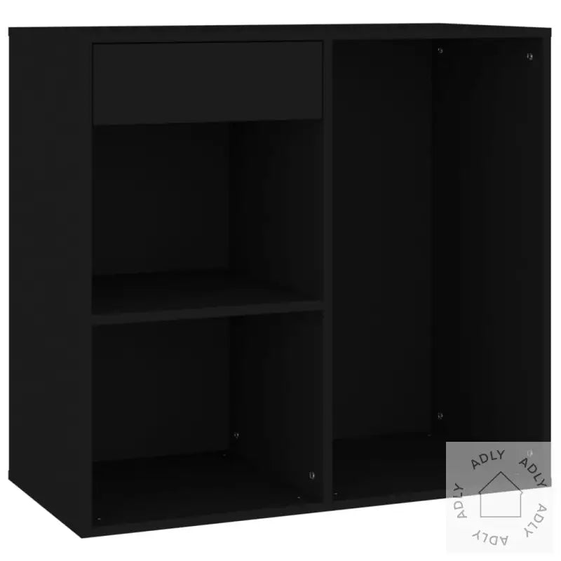 Sminkeskap Svart 80X40X75 Cm Konstruert Tre