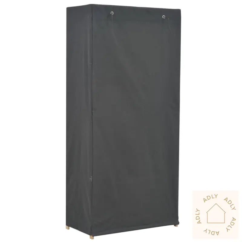 Garderobeskap Grå 79X40X170 Cm Stoff