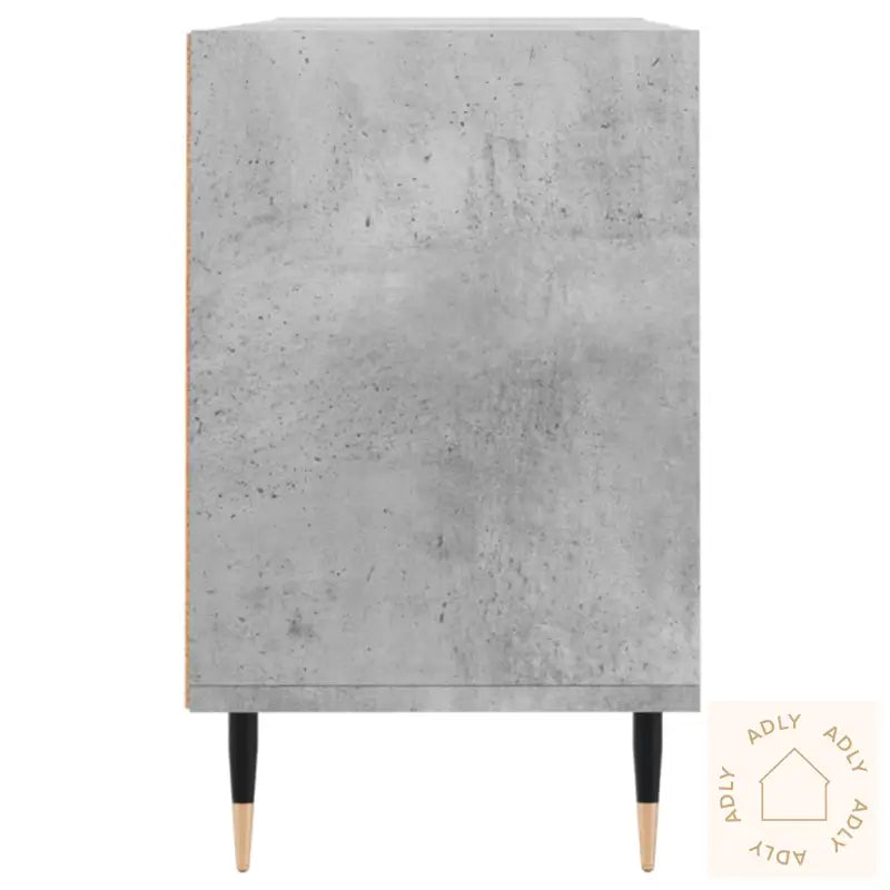 Tv-Benk Betonggrå 103,5X30X50 Cm Konstruert Tre