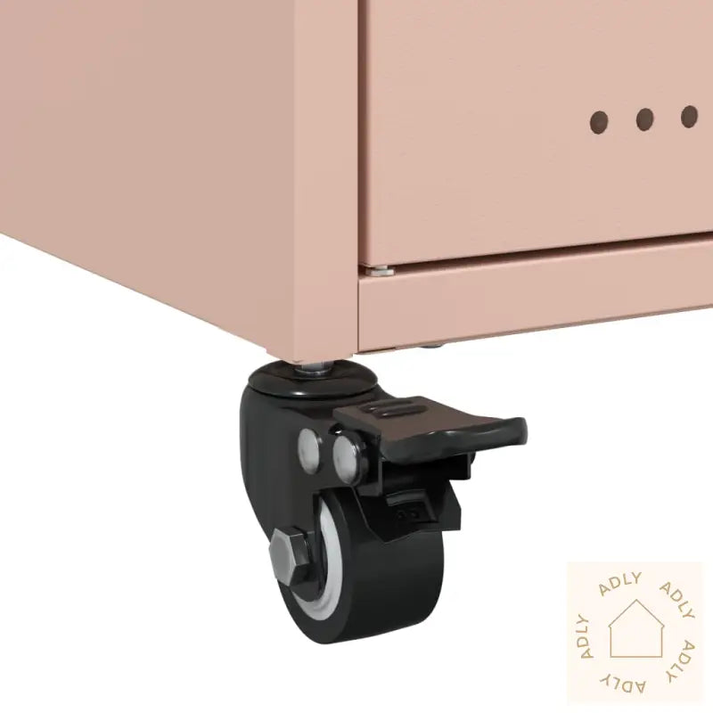 Tv-Benk Rosa 68X39X43,5 Cm Kaldvalset Stål