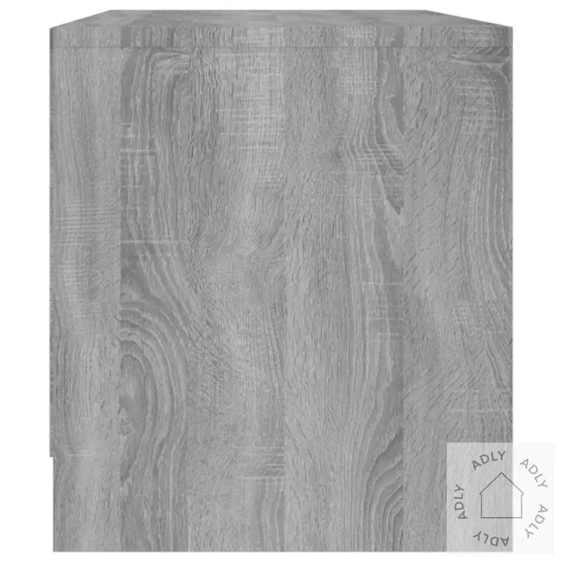 Tv-Benk Grå Sonoma Eik 90X35X40 Cm Konstruert Tre