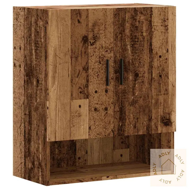 Veggskap Gammelt Tre 60X31X70 Cm Konstruert Tre
