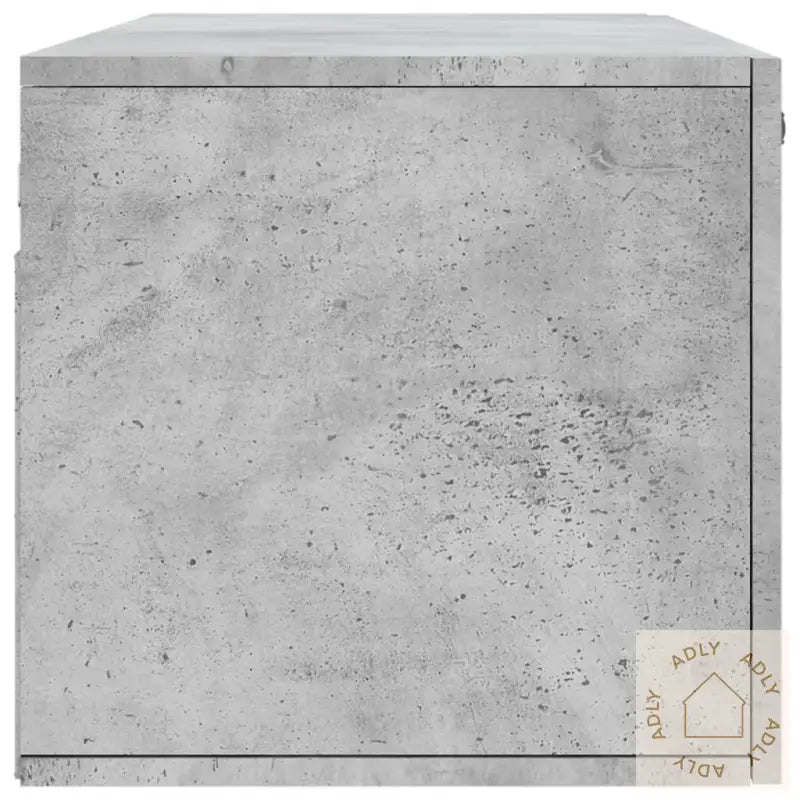 Veggskap Betonggrå 100X36,5X35 Cm Konstruert Tre