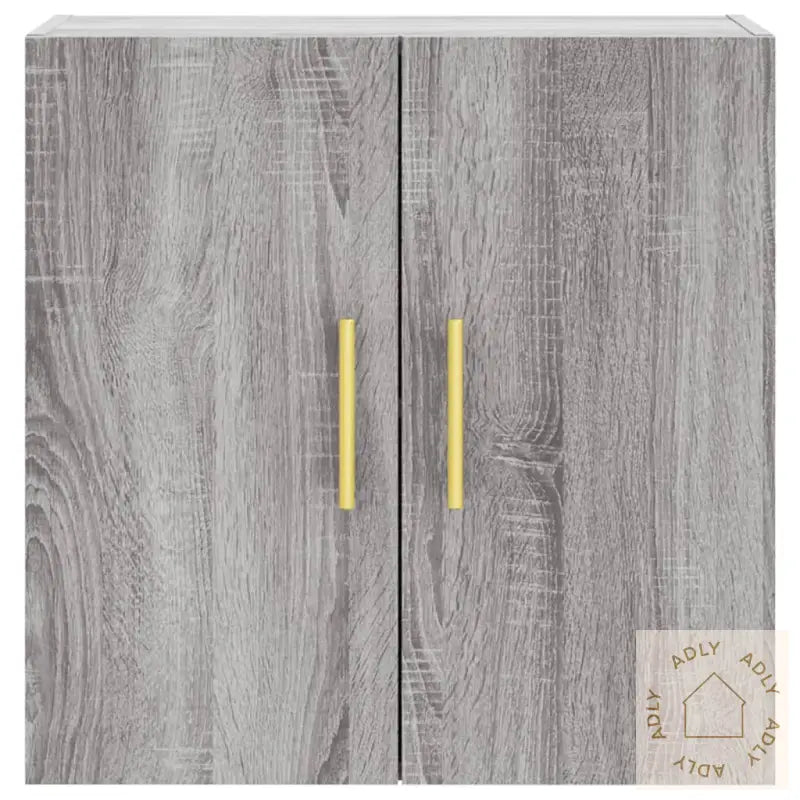 Veggskap Grå Sonoma 60X31X60 Cm Konstruert Tre