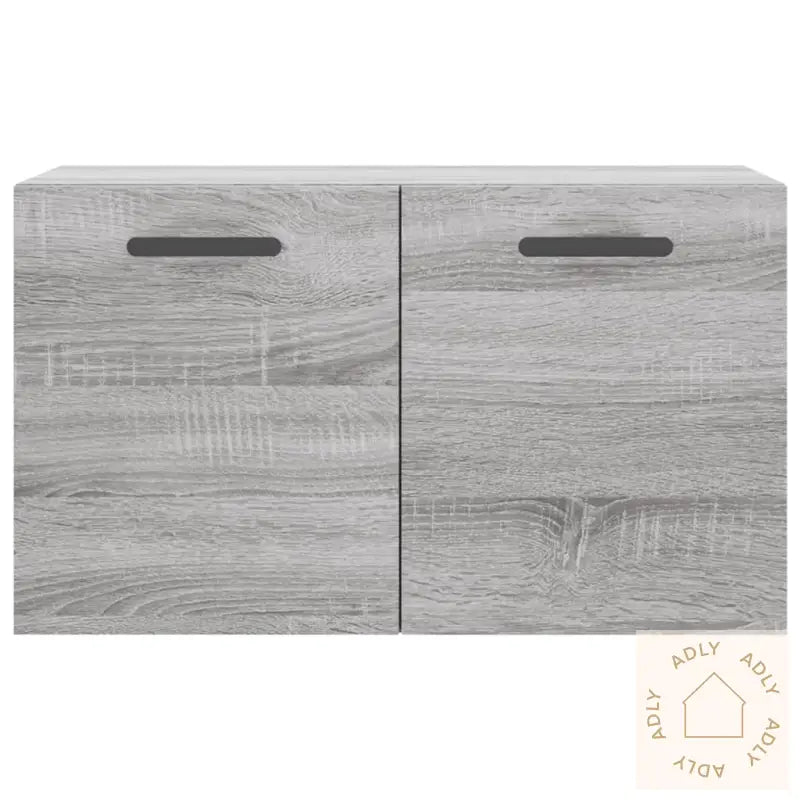 Veggskap Grå Sonoma 60X36,5X35 Cm Konstruert Tre