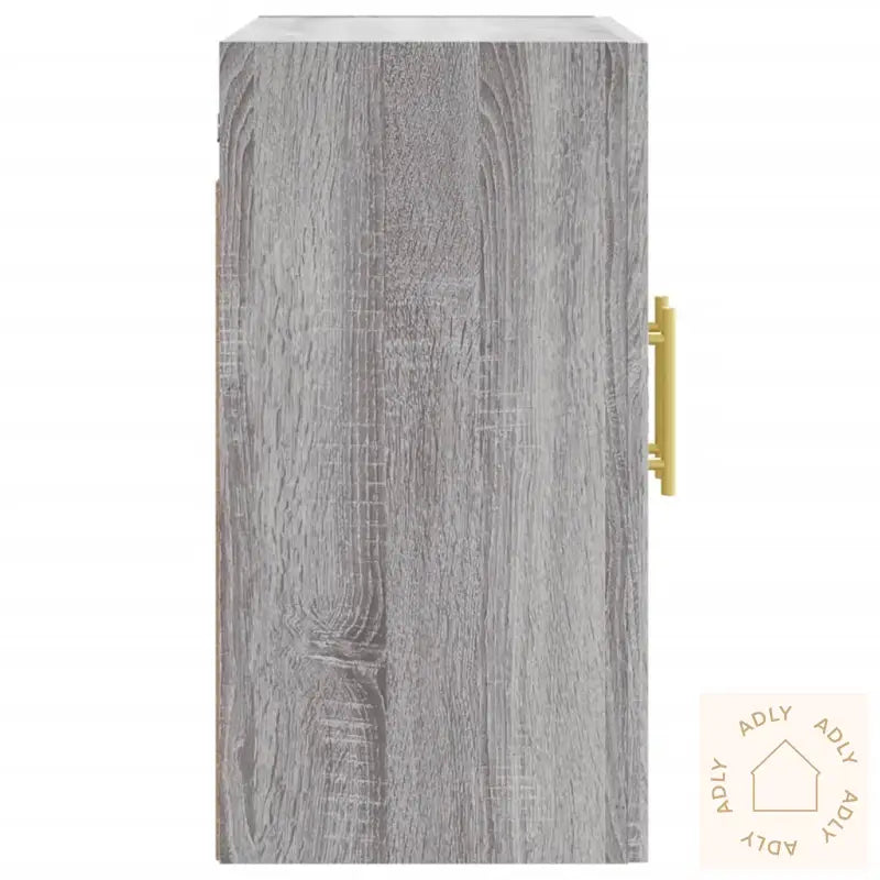 Veggskap Grå Sonoma 60X31X60 Cm Konstruert Tre