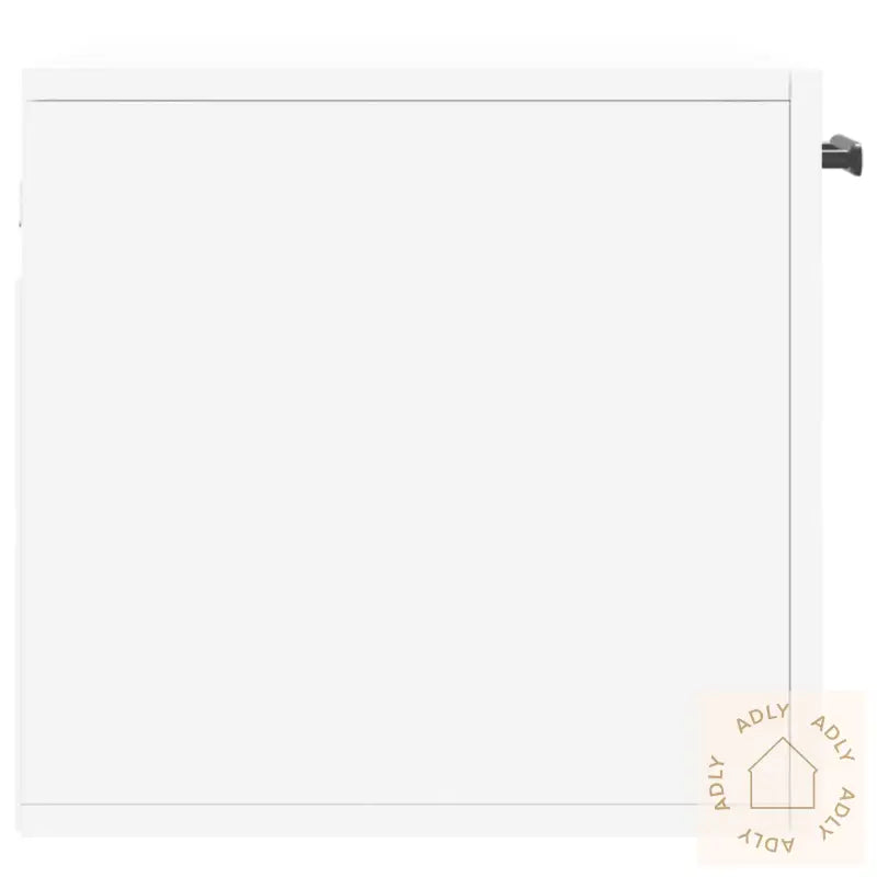 Veggskap Hvit 60X36,5X35 Cm Konstruert Tre