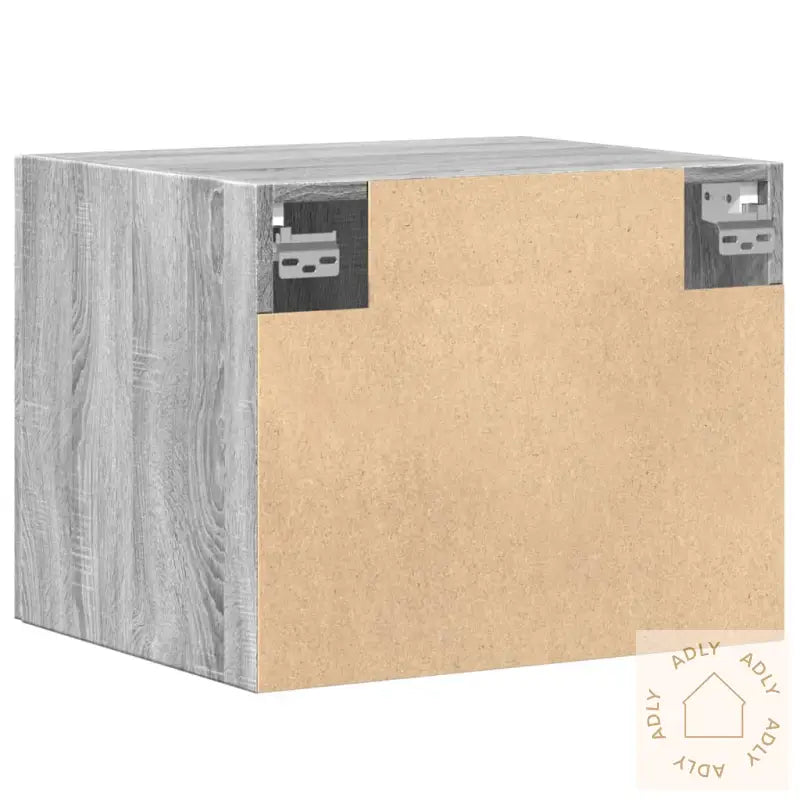 Veggskap Grå Sonoma 50X42,5X40 Cm Konstruert Tre