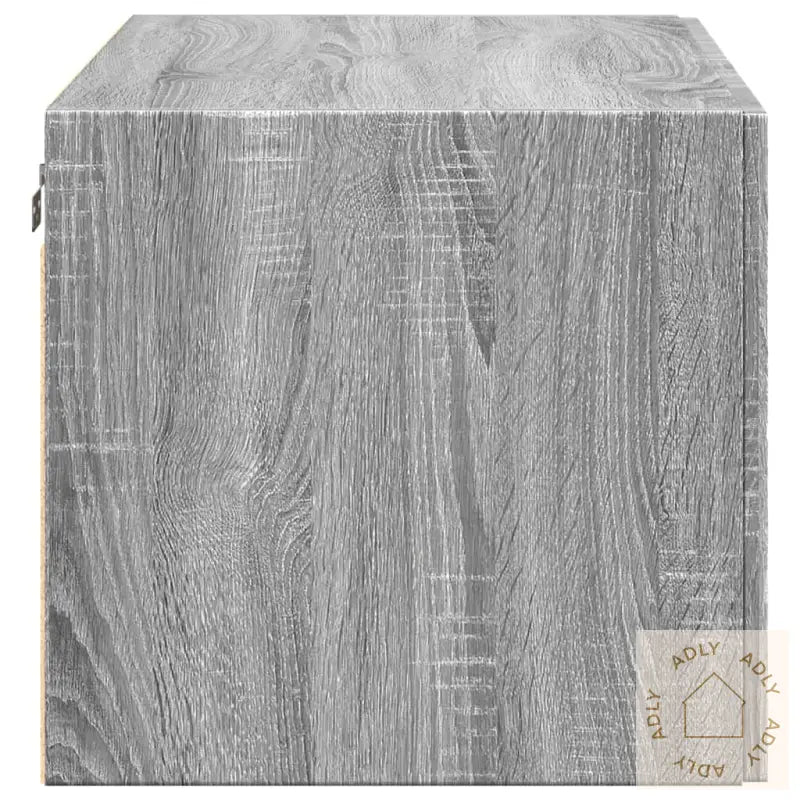 Veggskap Grå Sonoma 80X42,5X40 Cm Konstruert Tre