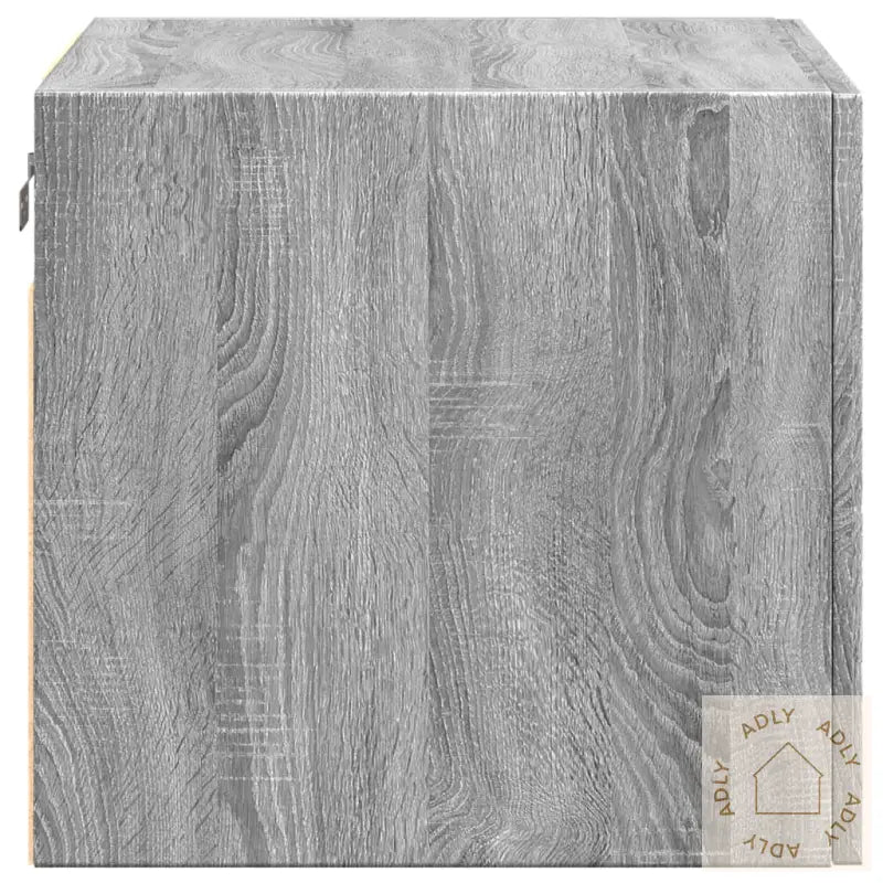 Veggskap Grå Sonoma 50X42,5X40 Cm Konstruert Tre