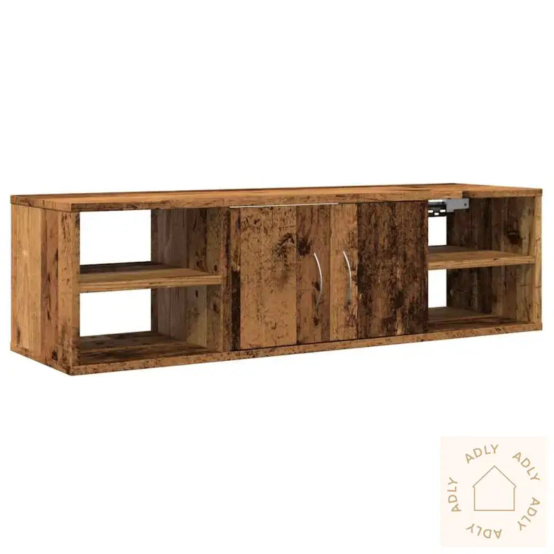 Veggskap Gammelt Tre 101X30X29 Cm Konstruert Tre
