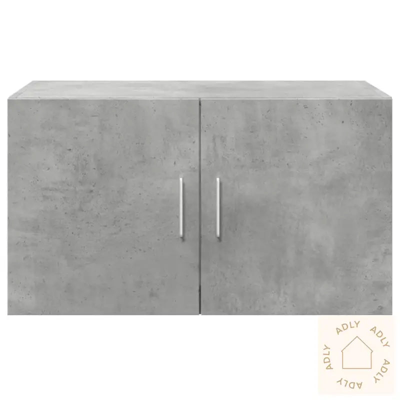 Veggskap Betonggrå 70X42,5X40 Cm Konstruert Tre