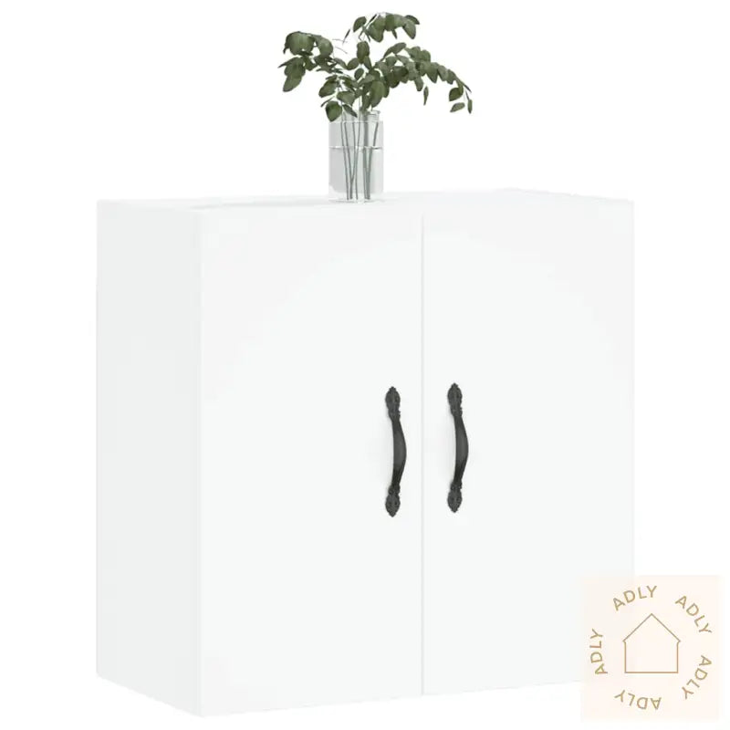 Veggskap Hvit 60X31X60 Cm Konstruert Tre