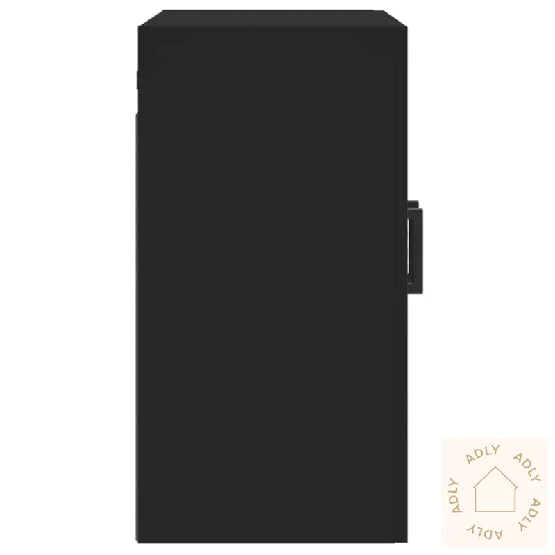 Veggskap Svart 60X31X60 Cm Konstruert Tre