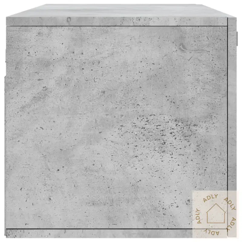 Veggskap Betonggrå 100X36,5X35 Cm Konstruert Tre