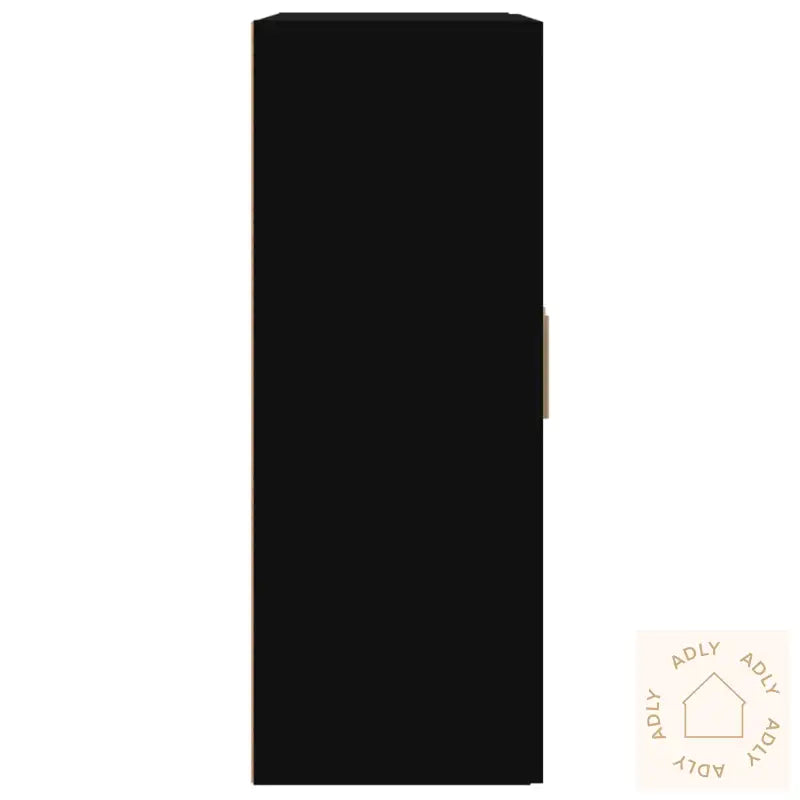 Veggskap Svart 69,5X32,5X90 Cm Konstruert Tre