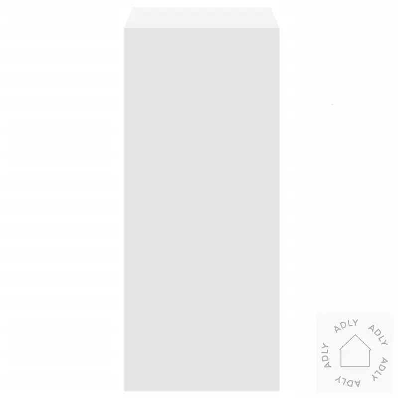 Bokhylle Hvit 68,5X32X75 Cm Konstruert Tre