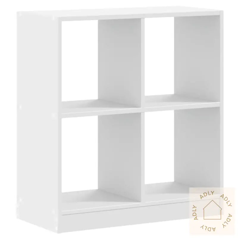 Bokhylle Hvit 68,5X32X75 Cm Konstruert Tre