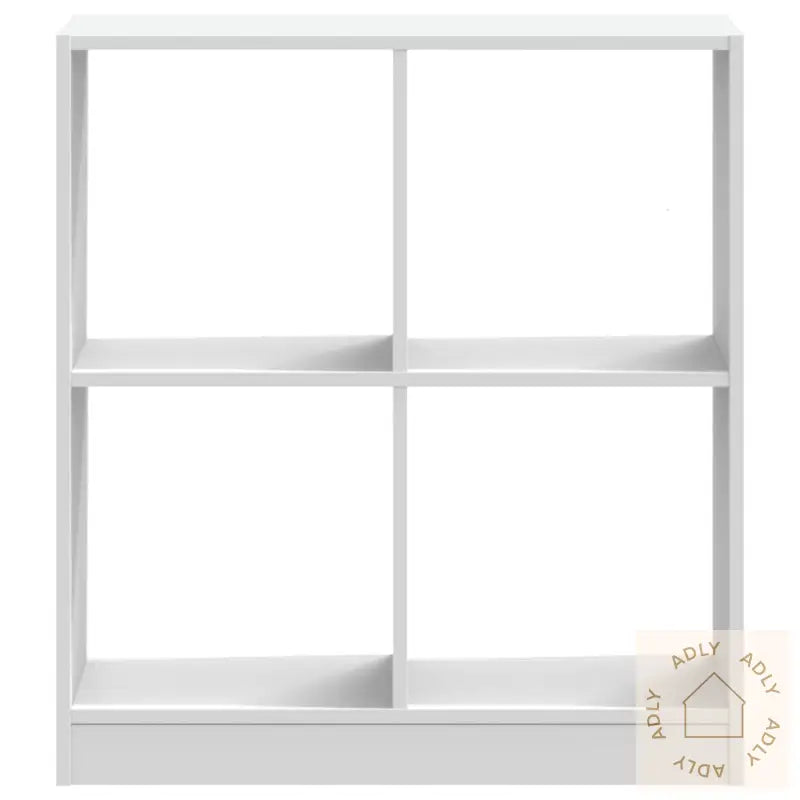 Bokhylle Hvit 68,5X32X75 Cm Konstruert Tre