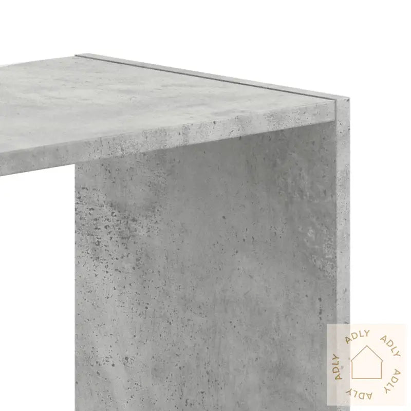 Bokhylle Betonggrå 68,5X32X75 Cm Konstruert Tre