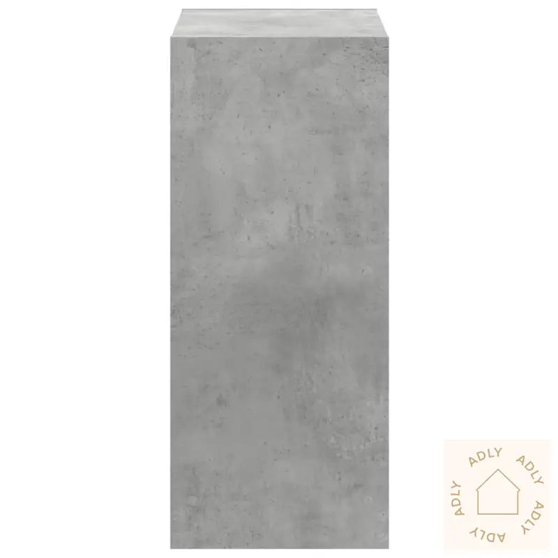 Bokhylle Betonggrå 68,5X32X75 Cm Konstruert Tre