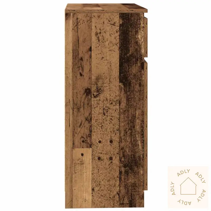 Skjenk Med Skuff Gammelt Tre 71X35X84 Cm Konstruert Tre