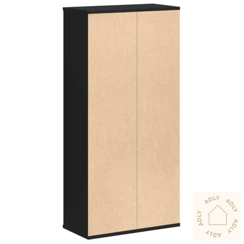 Bokhylle Svart 50X25X105 Cm Konstruert Tre