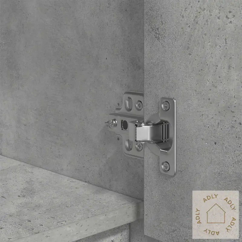 Skap Med Skuff Betonggrå 55,5X34X119,5 Cm Konstruert Tre