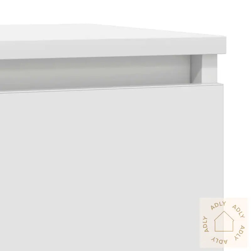 Skjenk Med Skuff Hvit 71X35X84 Cm Konstruert Tre