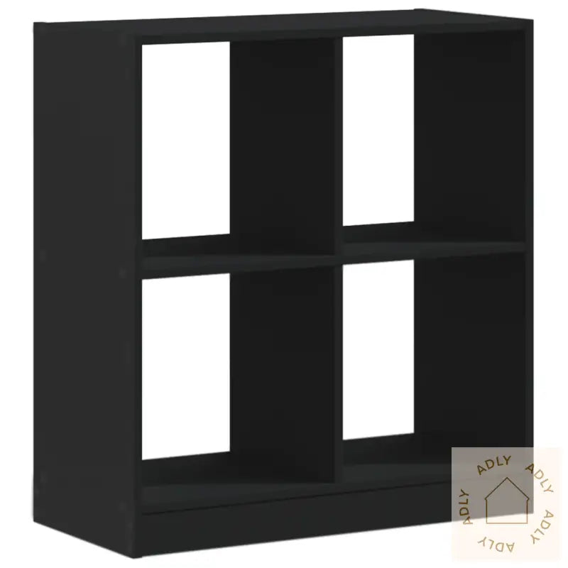 Bokhylle Svart 68,5X32X75 Cm Konstruert Tre
