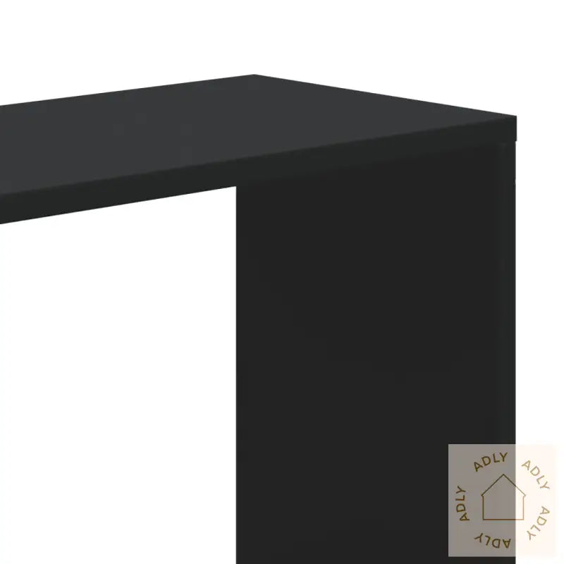 Bokhylle 5 Etasjer Svart 80,5X23,5X162,5 Cm Konstruert Tre