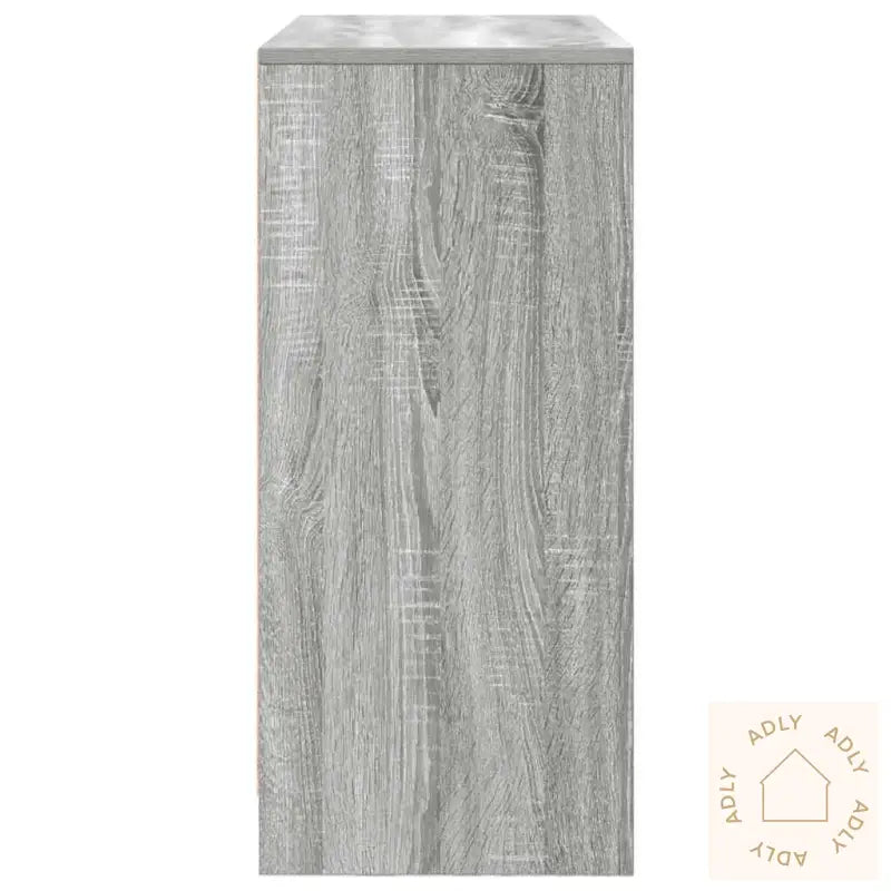 Skjenk Med Skuffer Og Dører Grå Sonoma 70,5X34X74,5 Cm