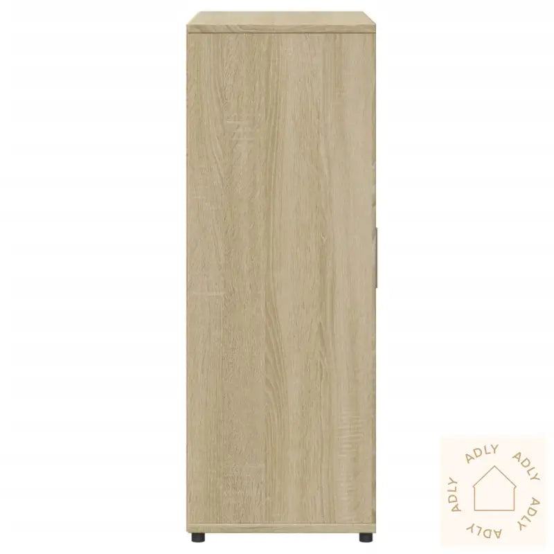 Skjenker 2 Stk Sonoma Eik 60X31X84 Cm Konstruert Tre