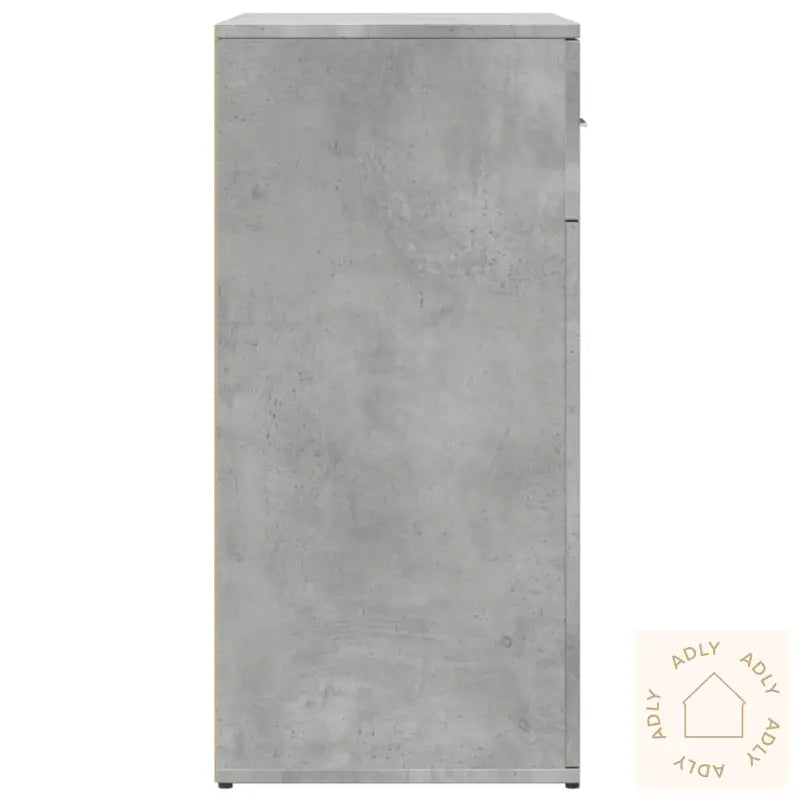 Skjenker 2 Stk Betonggrå 79X38X80 Cm Konstruert Tre