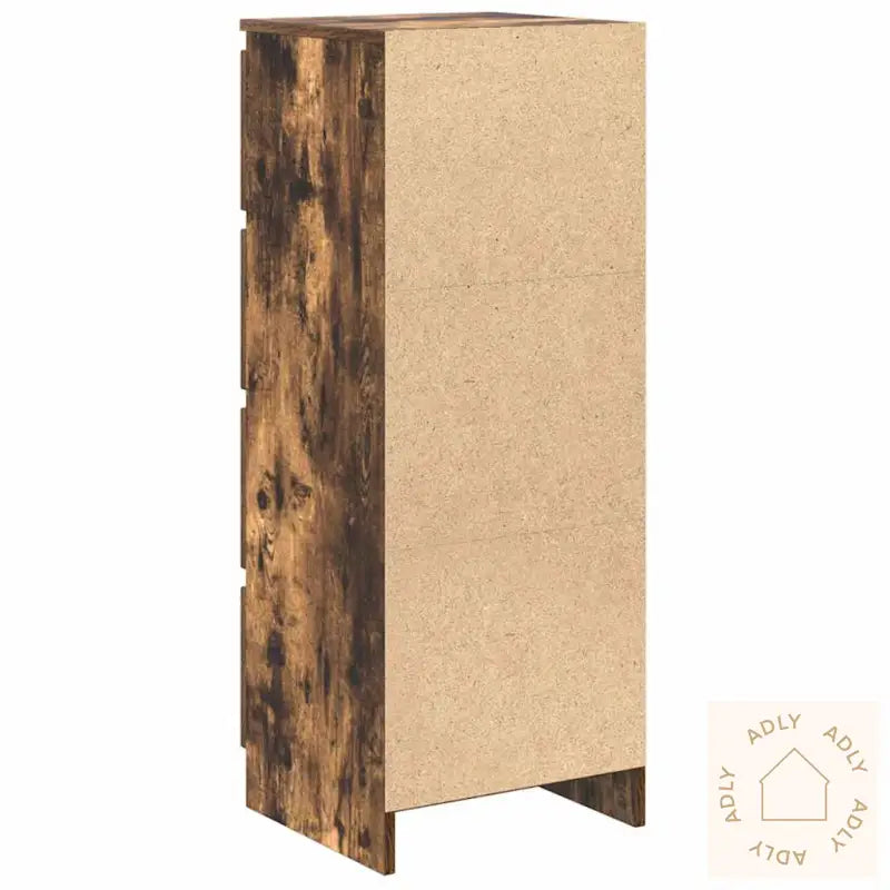 Skjenk Røkt Eik 37,5X35X99 Cm Konstruert Tre