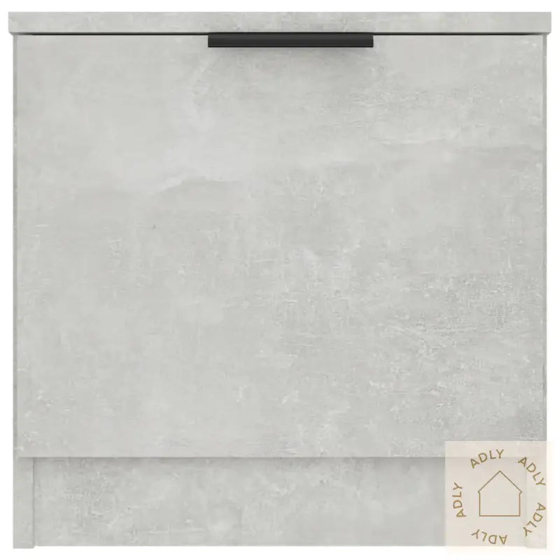 Nattbord 2 Stk Betonggrå 40X39X40 Cm