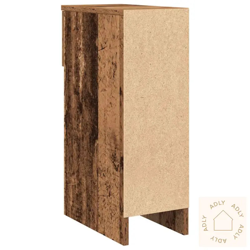 Nattskap Med Skuff 2 Stk Gammelt Tre 20X36X60 Cm