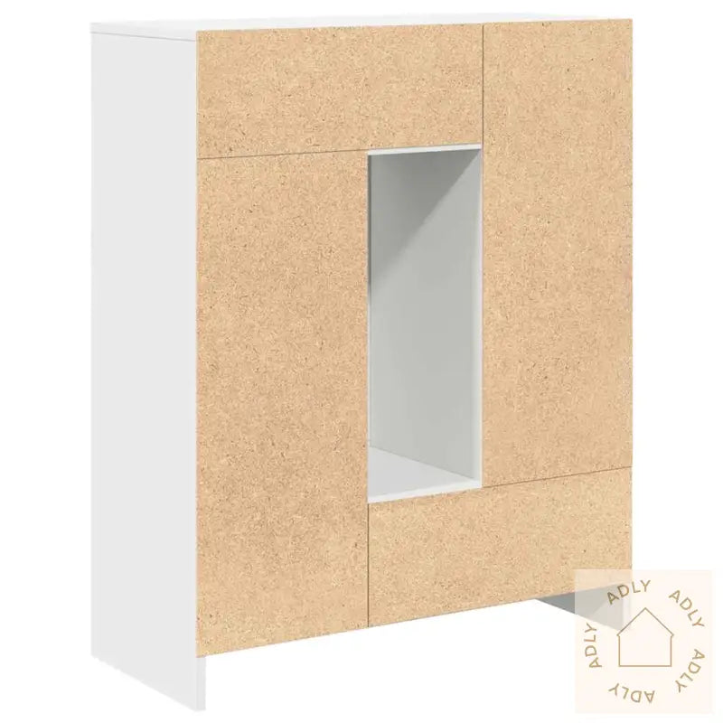 Skjenk Med Skuffer Og Dører Hvit 73X31X90 Cm