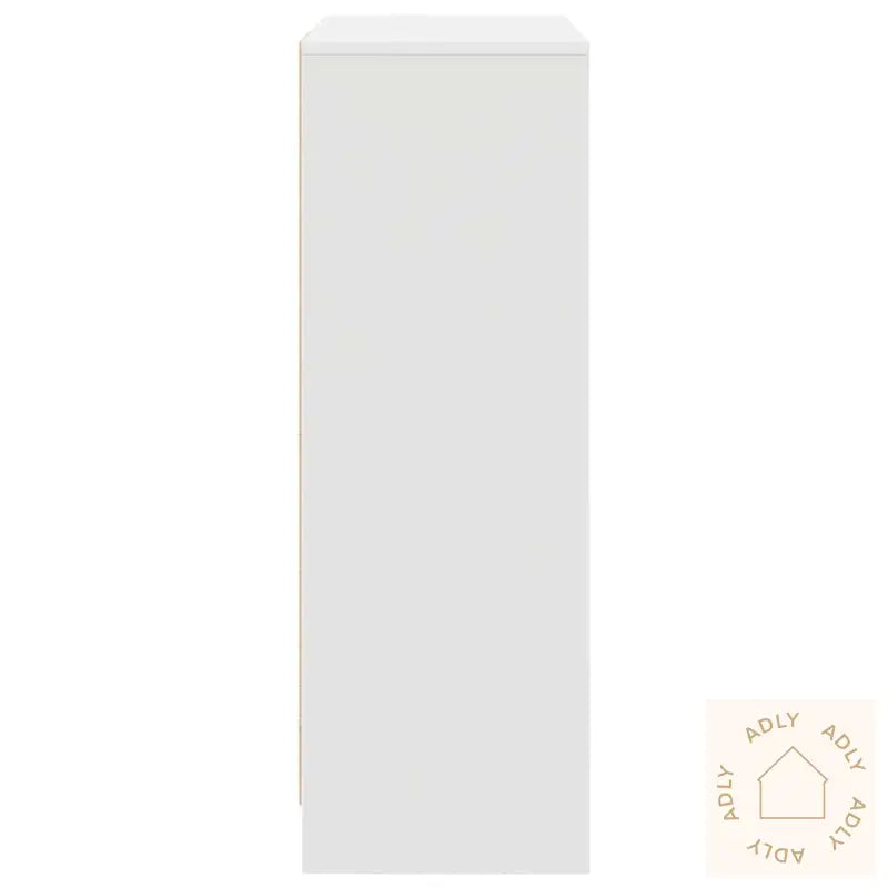 Skjenk Med Skuffer Og Dører Hvit 73X31X90 Cm