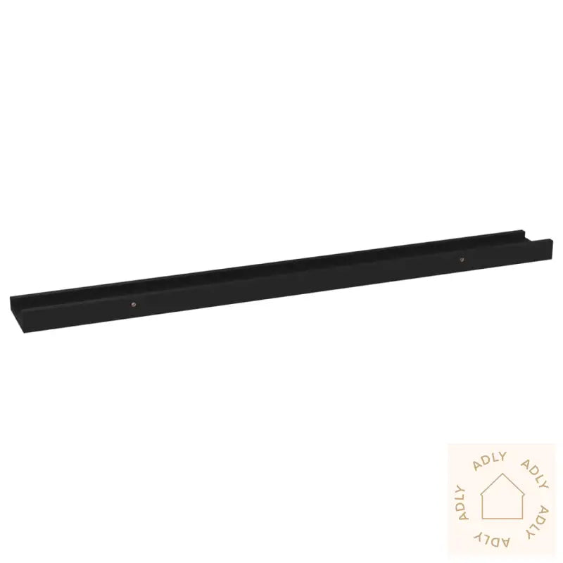 Vegghyller 4 Stk Svart 80X9X3 Cm