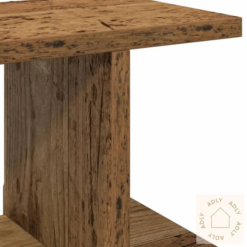 Vegghyller 2 Stk Gammelt Tre 105X18X20 Cm Konstruert Tre