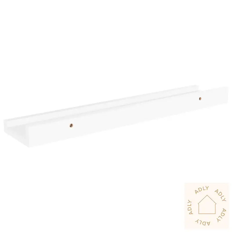 Vegghyller 4 Stk Hvit 40X9X3 Cm