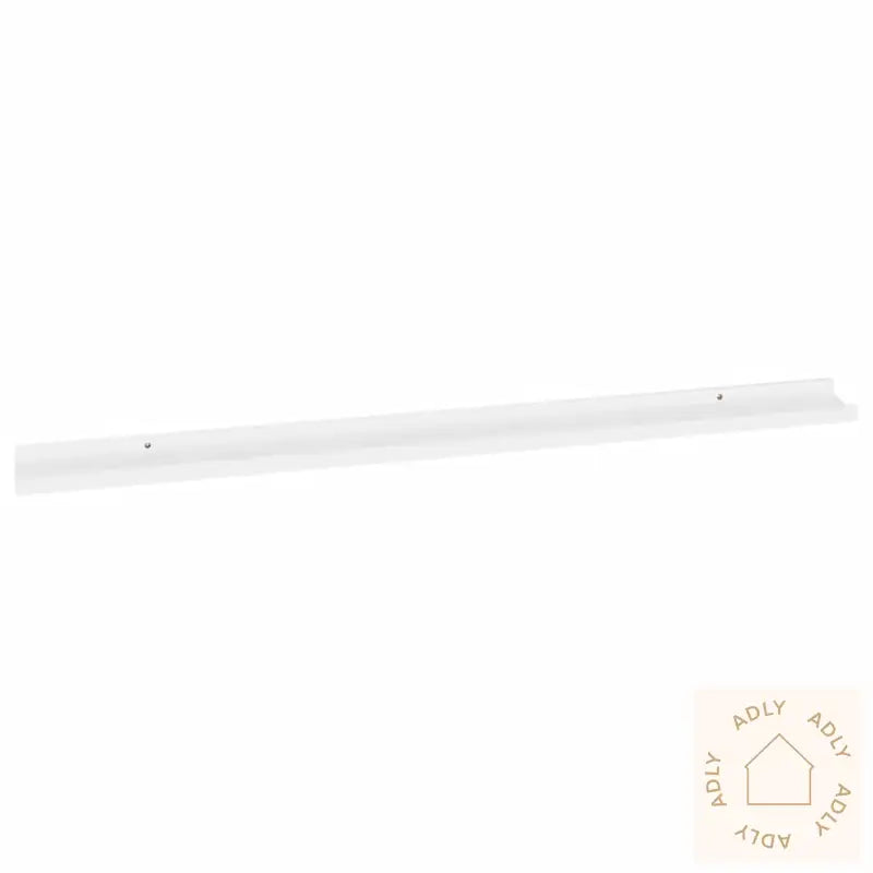 Vegghyller 4 Stk Hvit 115X9X3 Cm