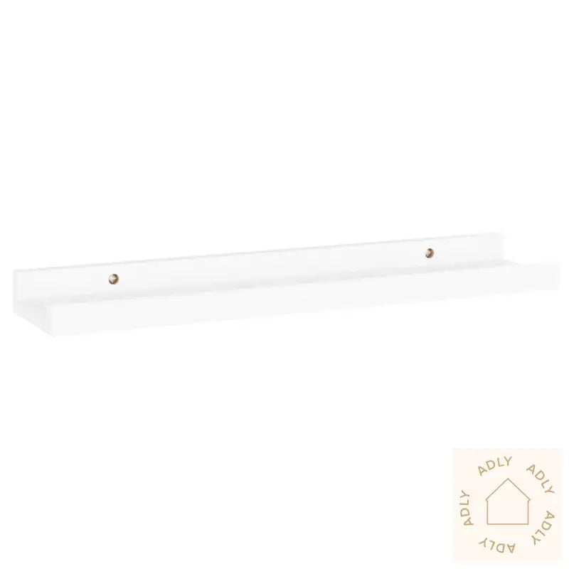 Vegghyller 4 Stk Hvit 40X9X3 Cm